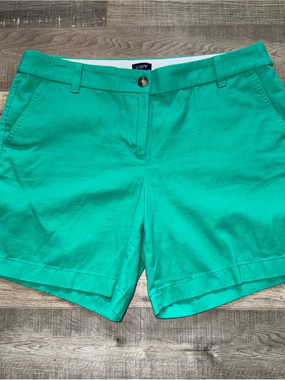 J. Crew Green Women's Chino Shorts size 12